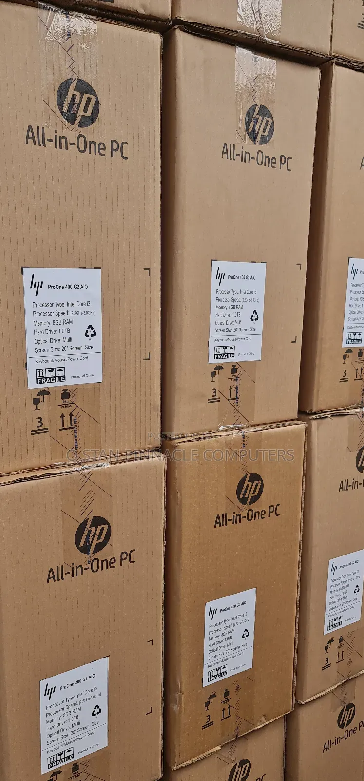 New Desktop Computer HP ProOne 400 G3 8GB Intel Core I3 HDD 1T