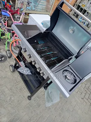 Photo - 5 Burner Gas BBQ Outdoor Grill