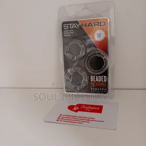 Stay Hard Cockring Clear