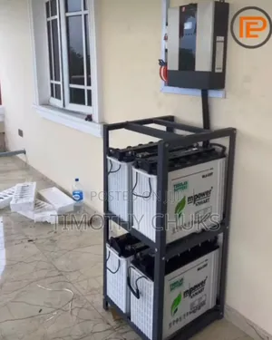 5kva, 220ah Tubular Battery X4 Units, 2400W Panel