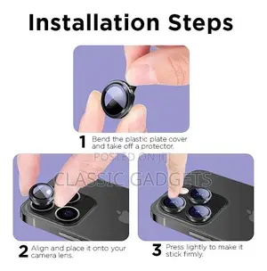 Camera Lens Protector for iPhone 16 ,16 Pro, 16 Plus Pro Max