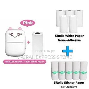 Wireless Portable Thermal Inkless Pocket Printer