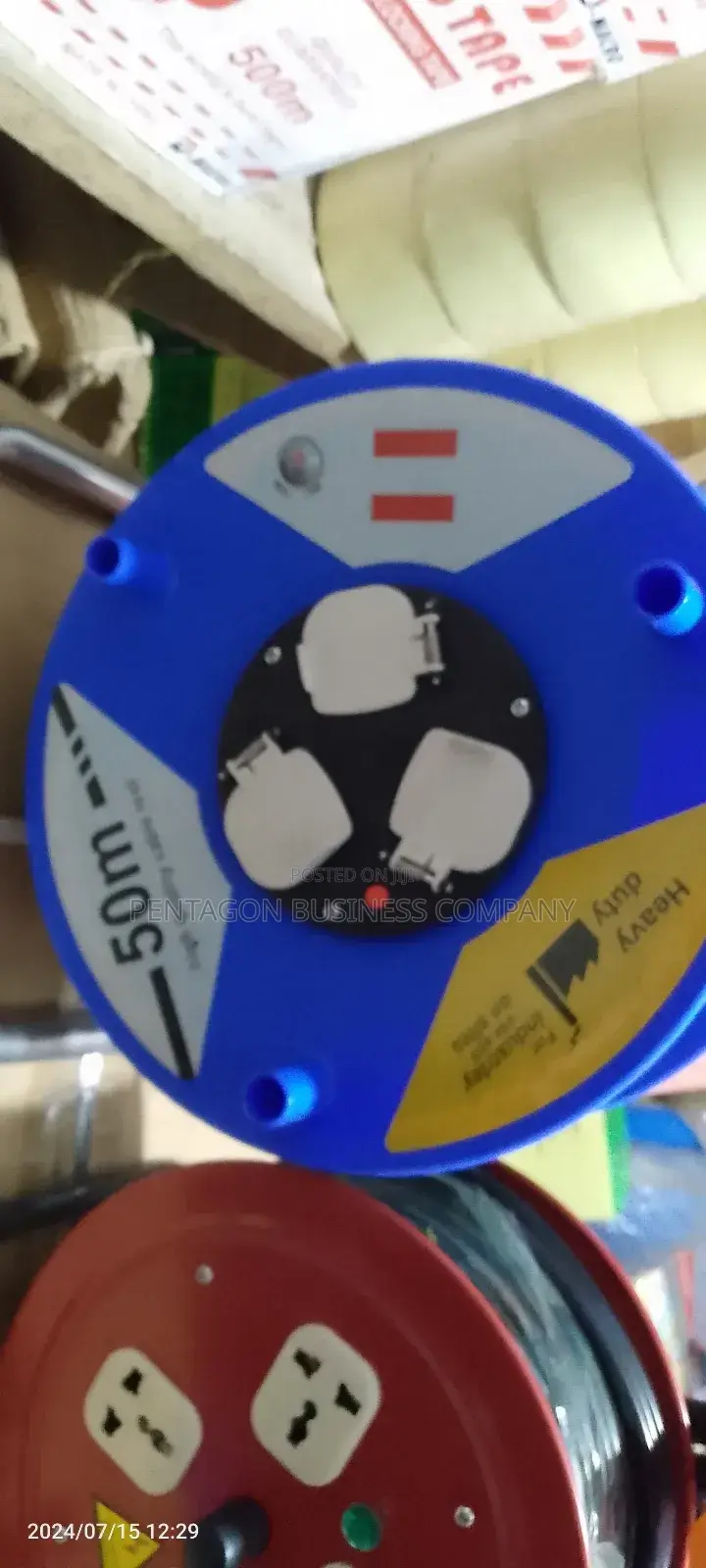 2.5mm 50mtr Cable Reel
