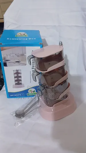 4 in 1 Seasoning Box With Spoons