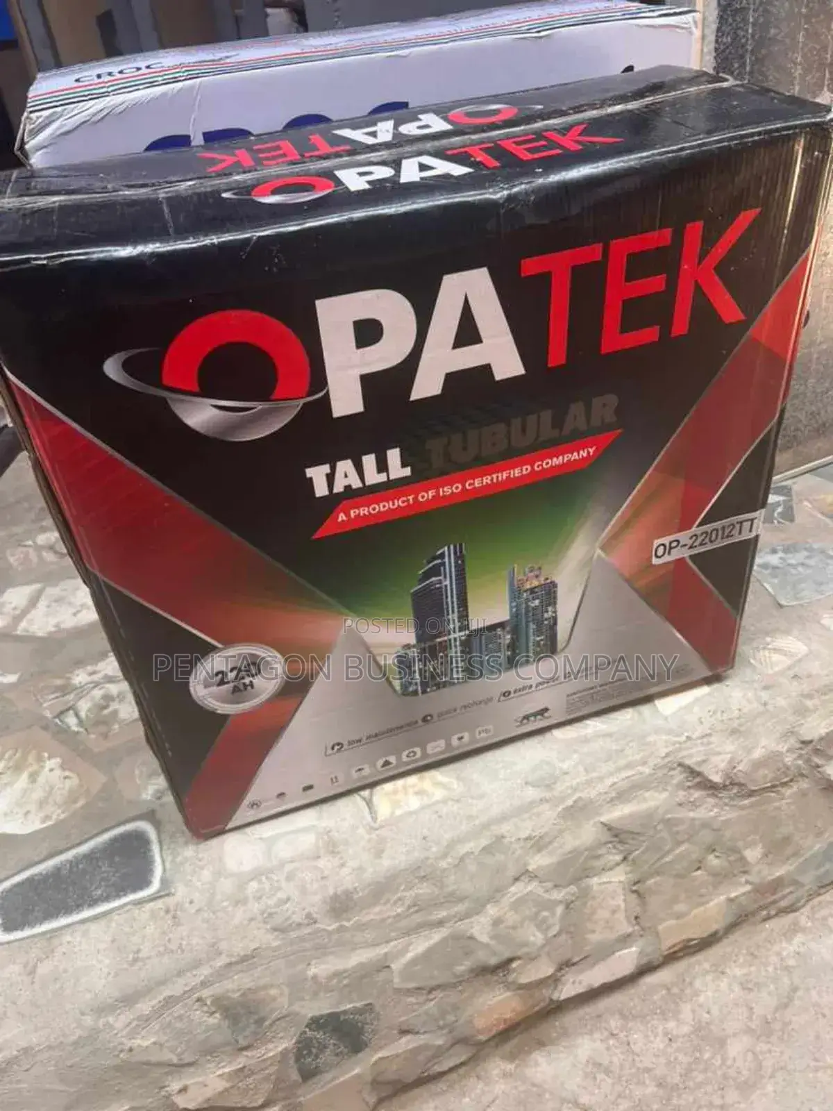 220A Opatek Tall Tubular Battery