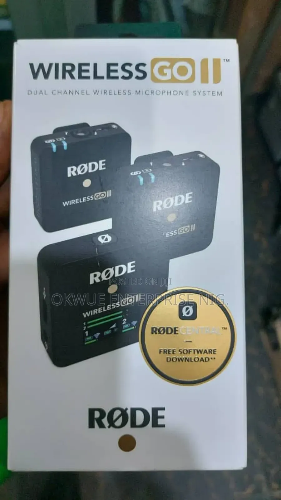 Rode Wireless Microphone Double Transmitter Go11
