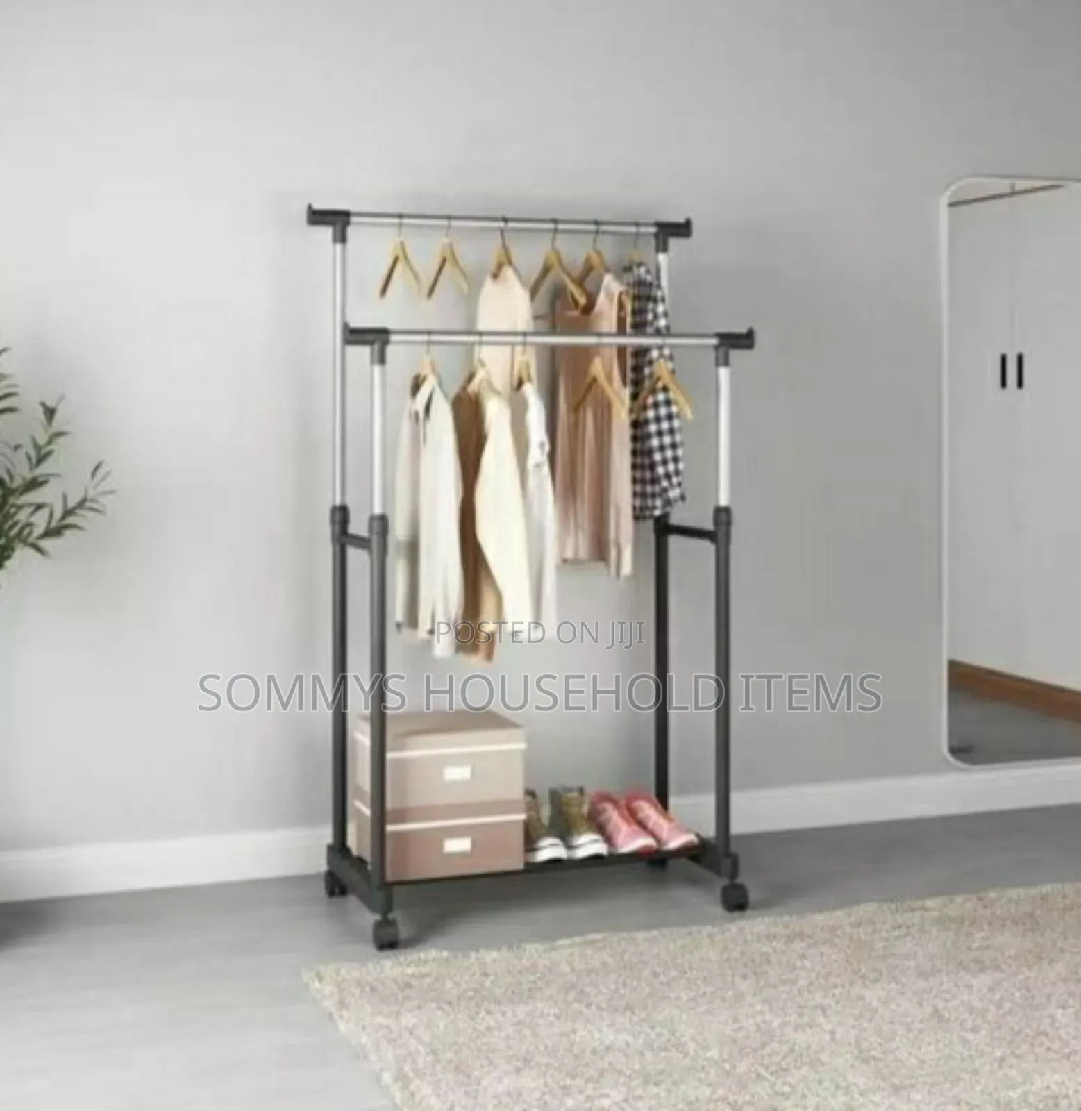 Double Pole Cloth Hanger