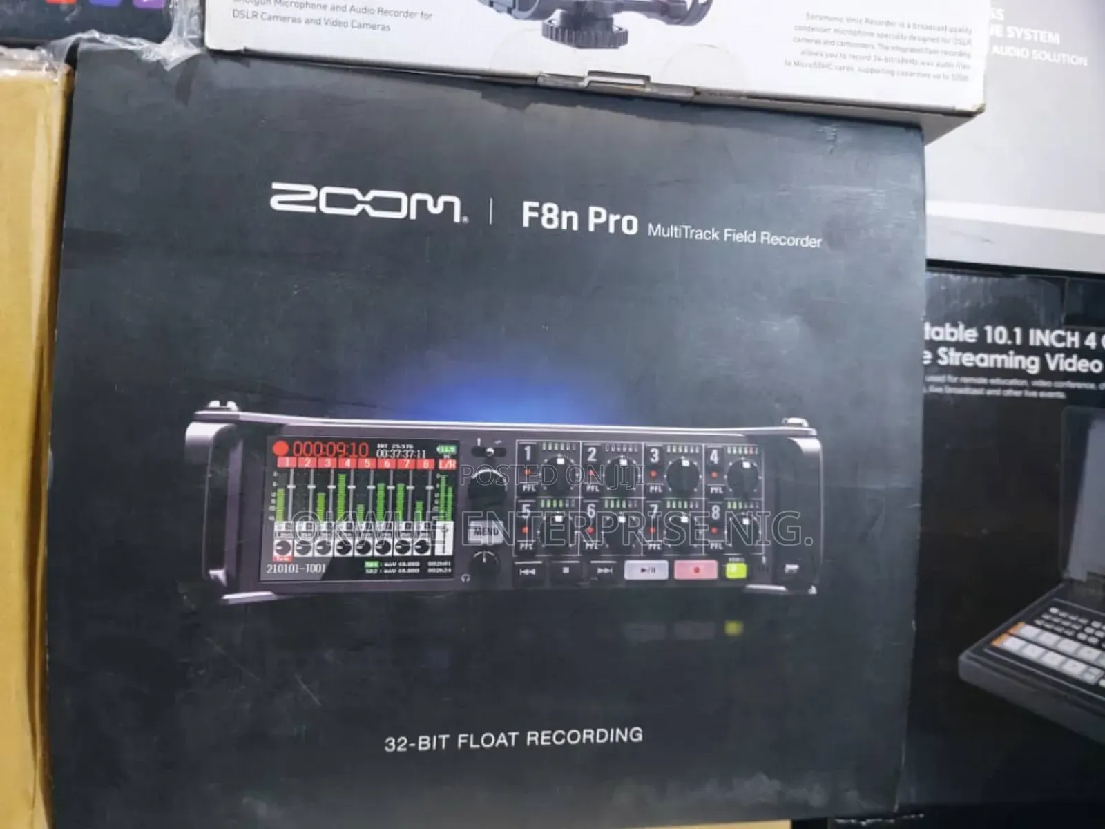Zoom F8n Pro Recorder 8channels