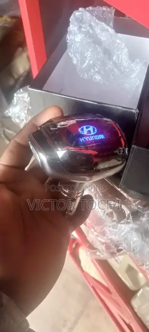 LED Gear Shift Knob With Button for Hyundai