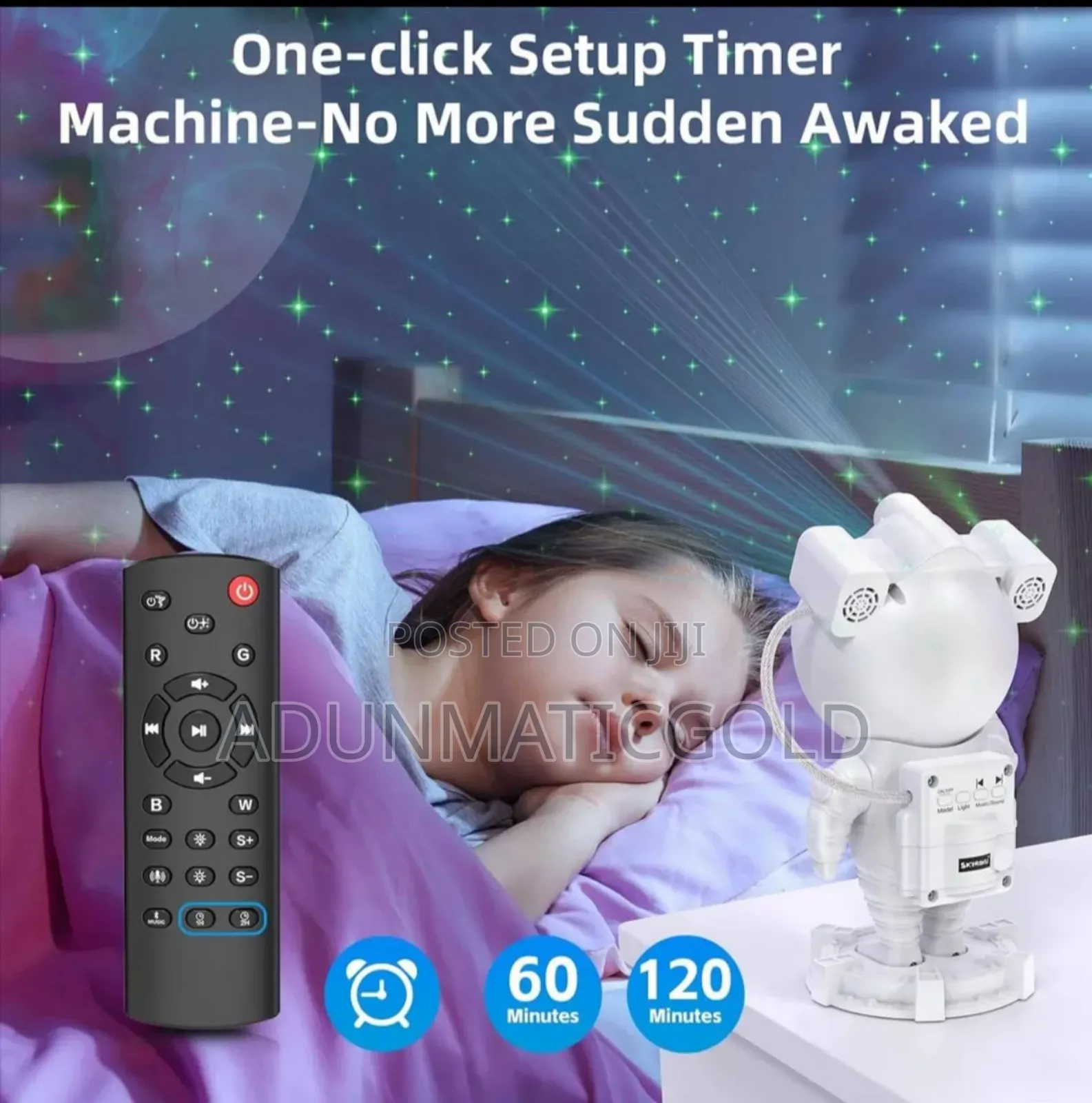 Nebula Astronaut Starry Sky Projection Light