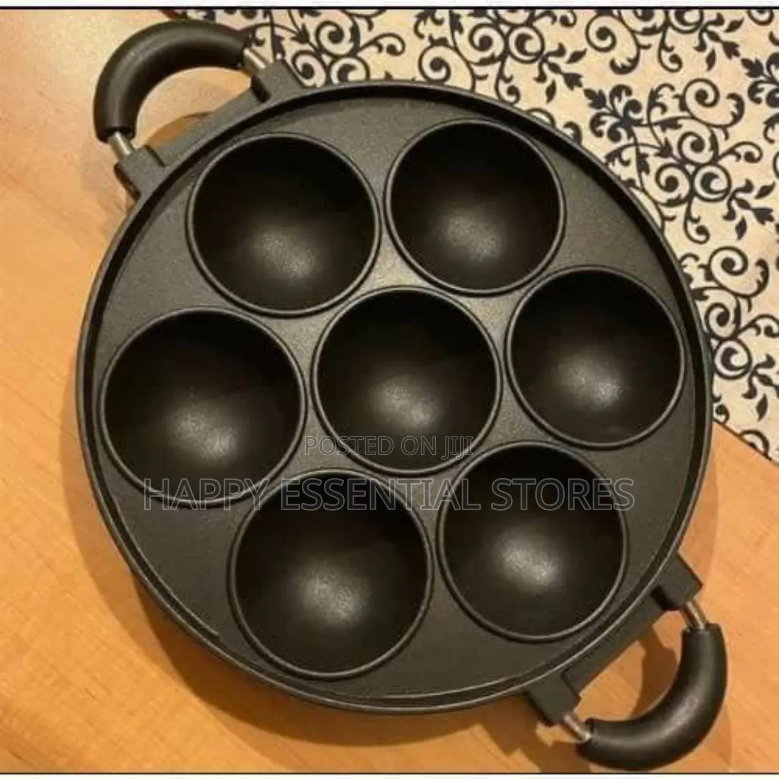 7 Holes Masa Pan With Cover -