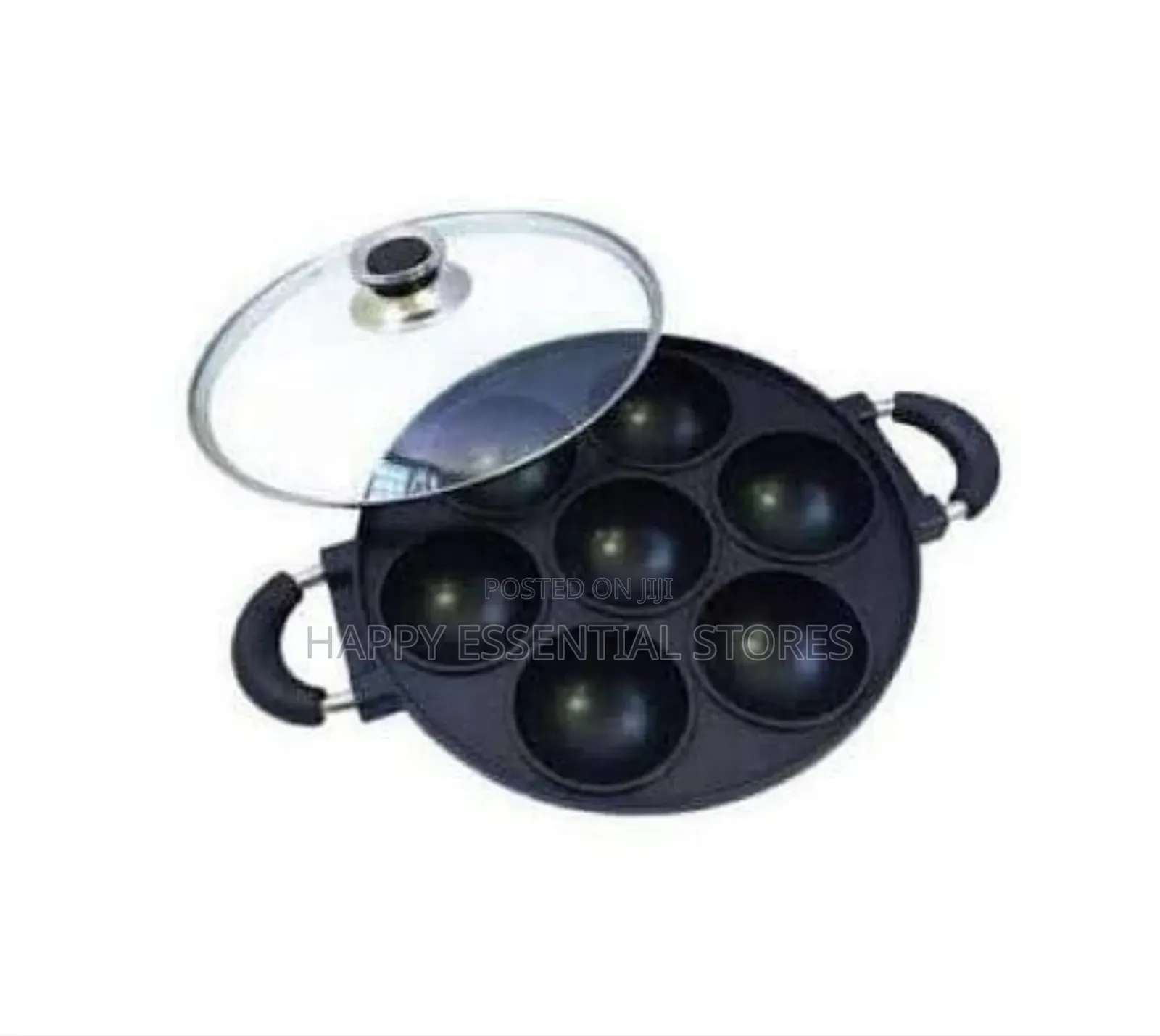 7 Holes Masa Pan With Cover -