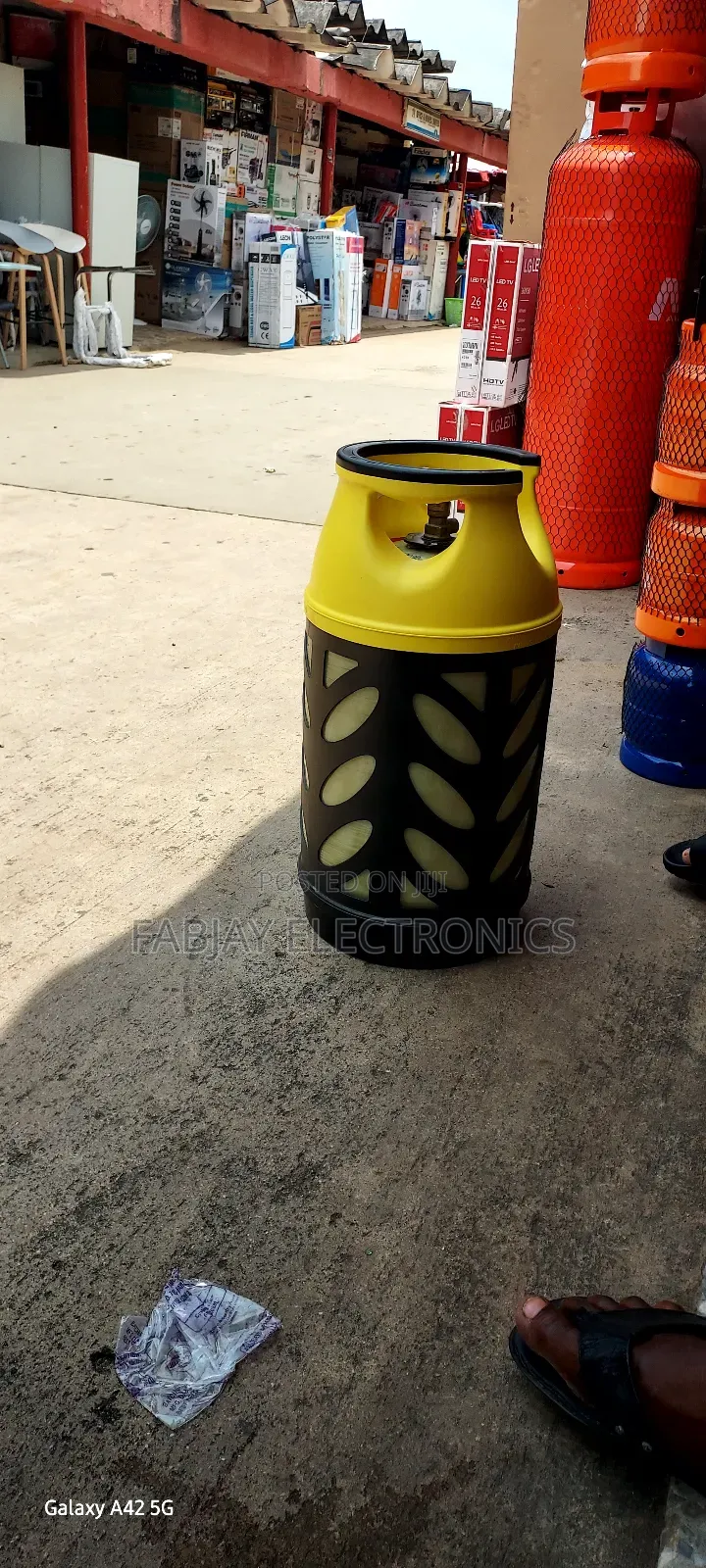 Plastic Gas Cylinder