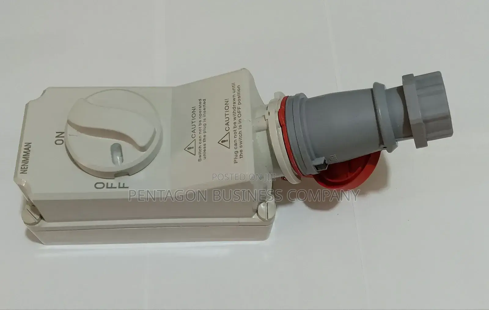 32A 4pin Industrial Plug Socket With Switch