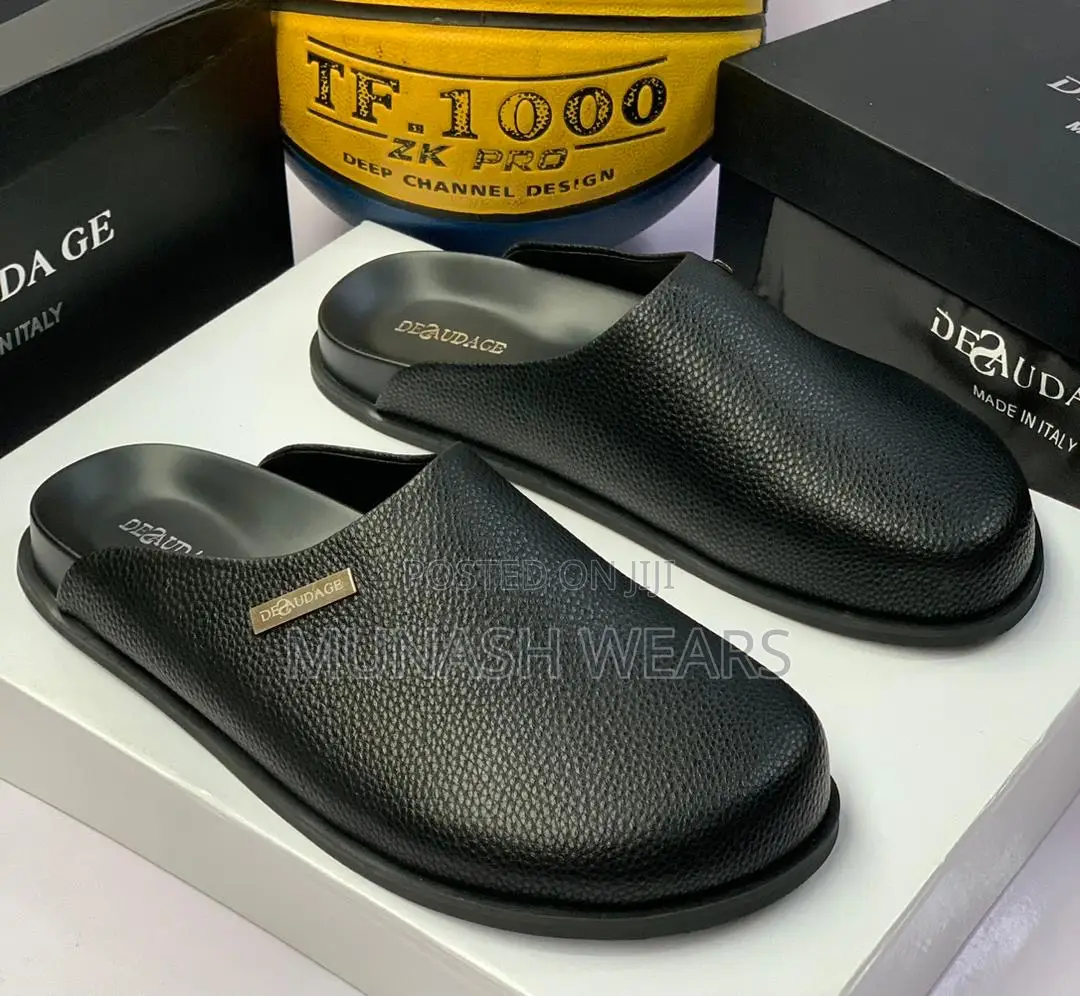 Deudage Leather Mule