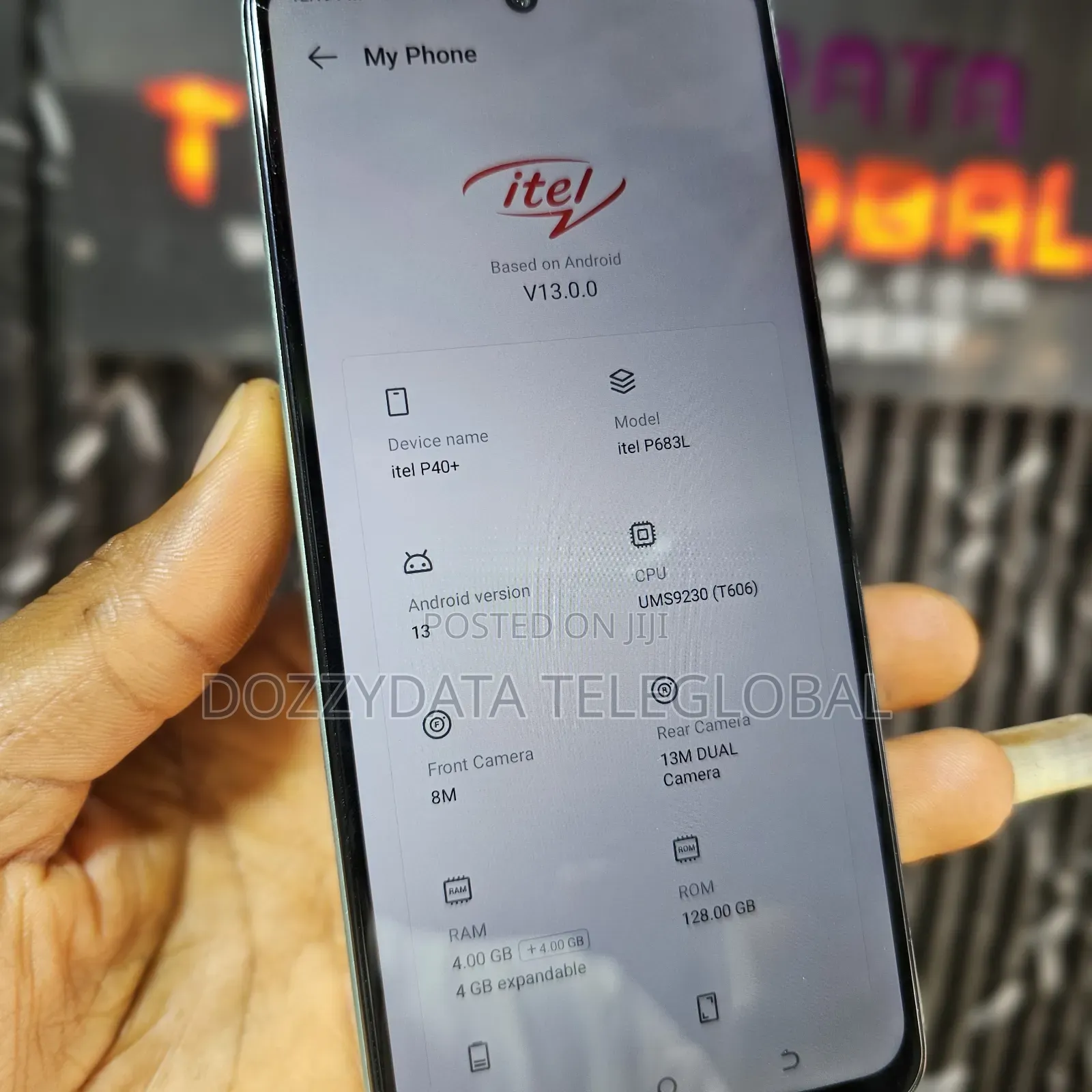 Itel P40+ 128 GB