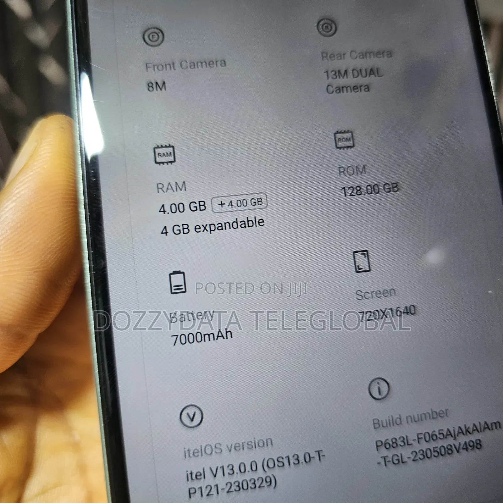 Itel P40+ 128 GB
