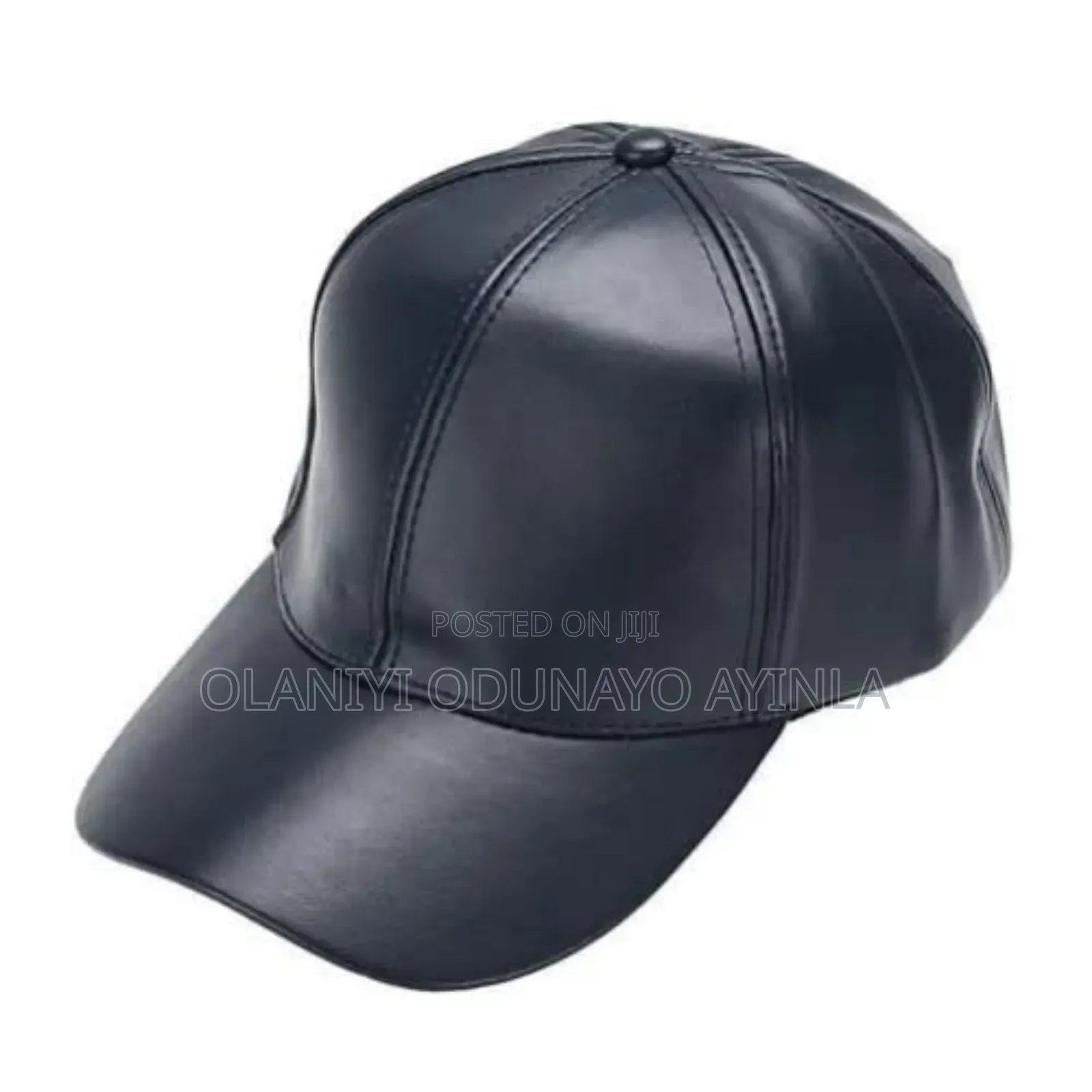 Leather Face Cap