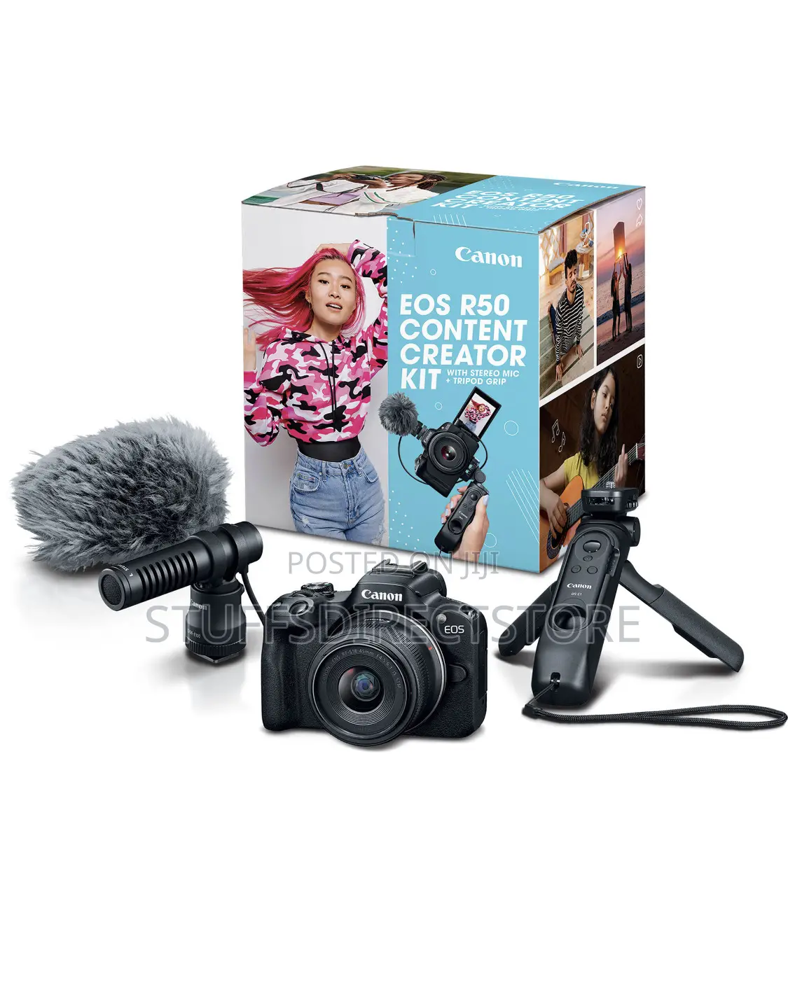 Canon EOS R50 Content Creator Camera Bundle Kit