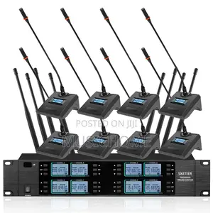 Big Power UHF Conference Wireless Microphone 8in1set Package