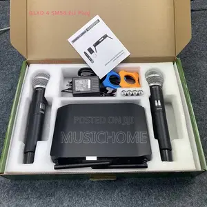 GLXD4 SM58 Wireless 2 Handheld Microphone UHF Dynamic