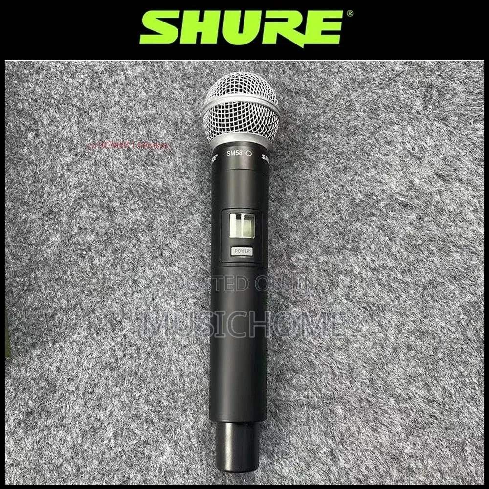 GLXD4 SM58 Wireless 2 Handheld Microphone UHF Dynamic