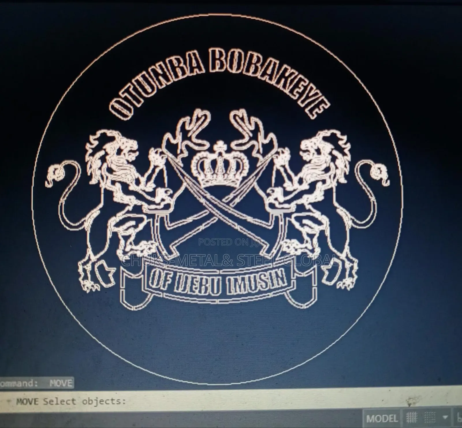Customized Laser Cut Design