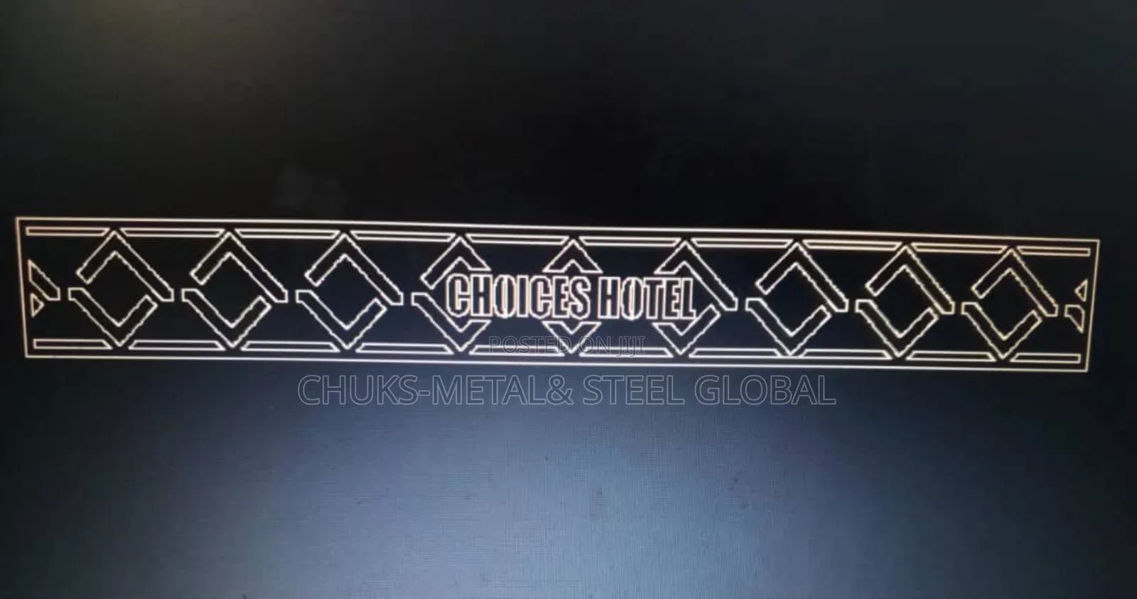 Customized Laser Cut Design