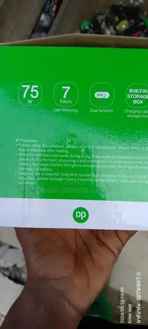 DP Rechargeable LED Lights (Hand Held)