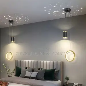 Modern Nordic LED Pendant Light Room Decor Starry Sky