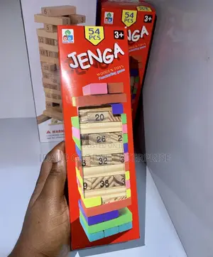 Jenga Block Game - 54pcs