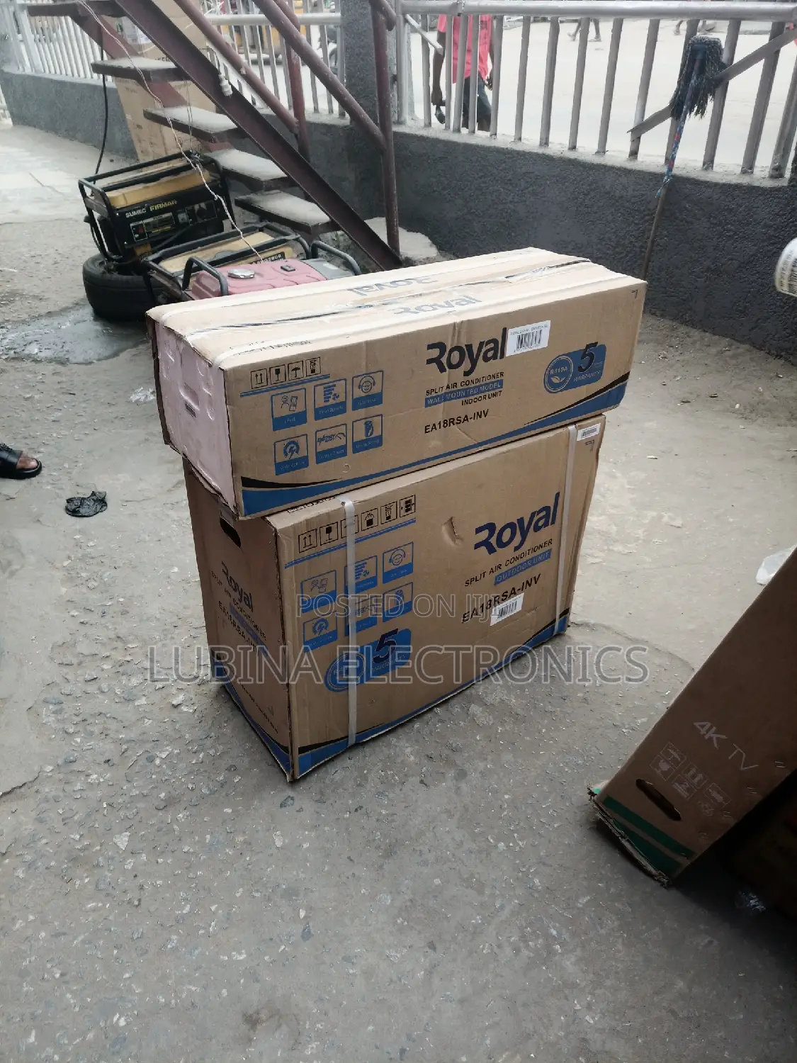 Brand New Royal 2hp Inverter Split Unit Air Conditioner