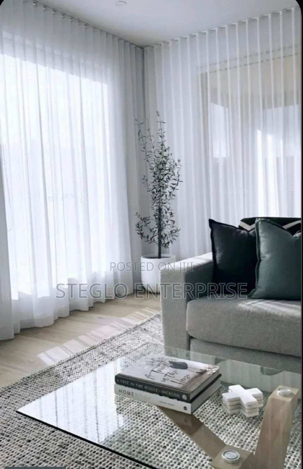 Quality All White Curtains
