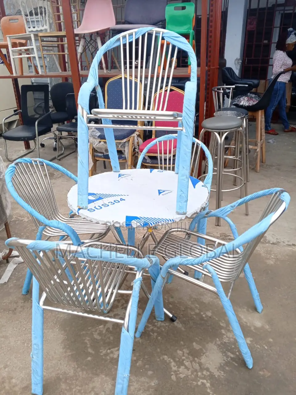 Quality Metal Table and Chairs