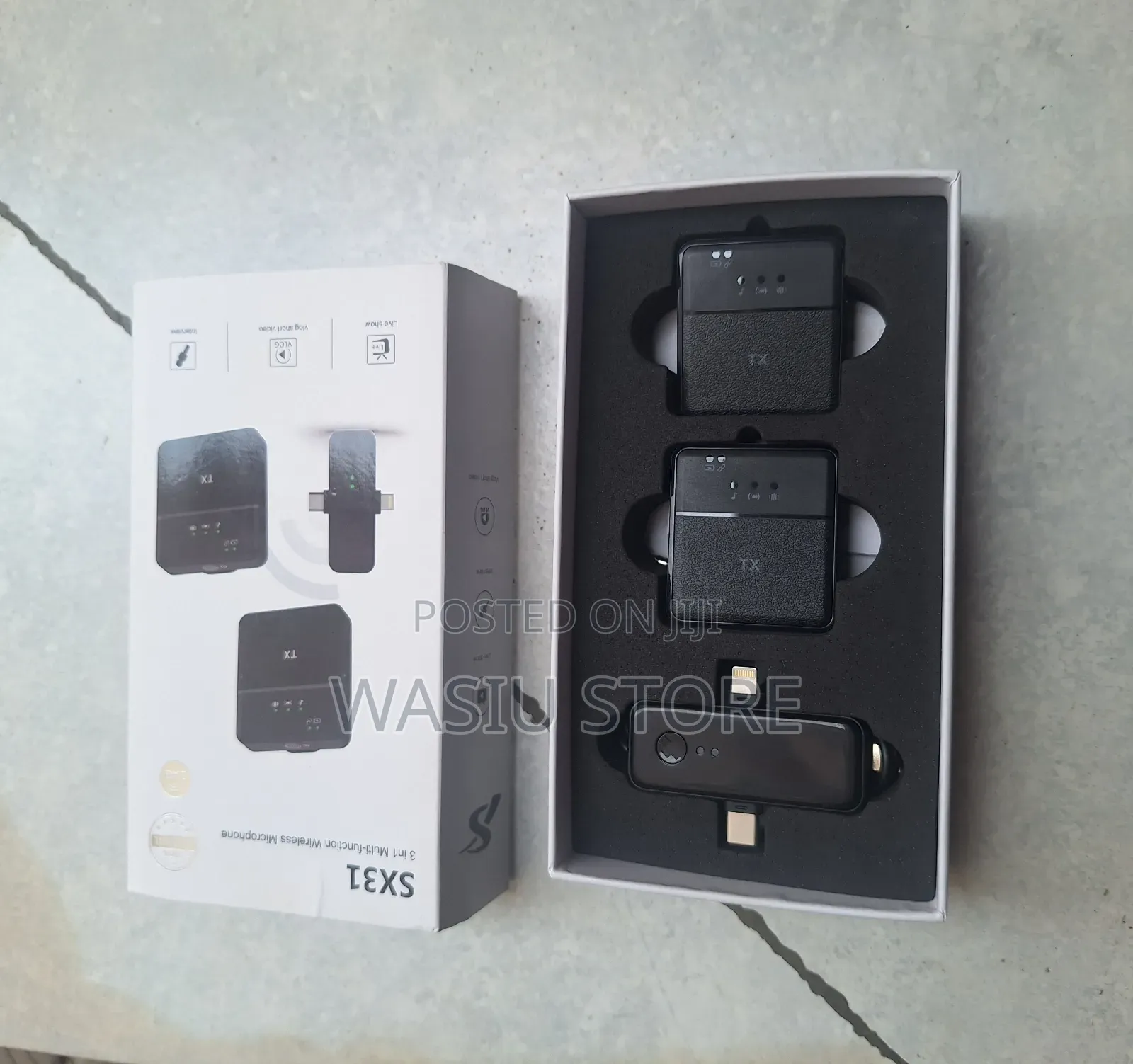 Sx31 3 in 1 Multi Function Wireless Microphone
