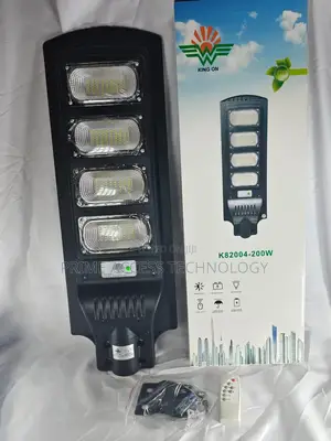 High Luminance 5 Big Eyes Solar Aio Street Light