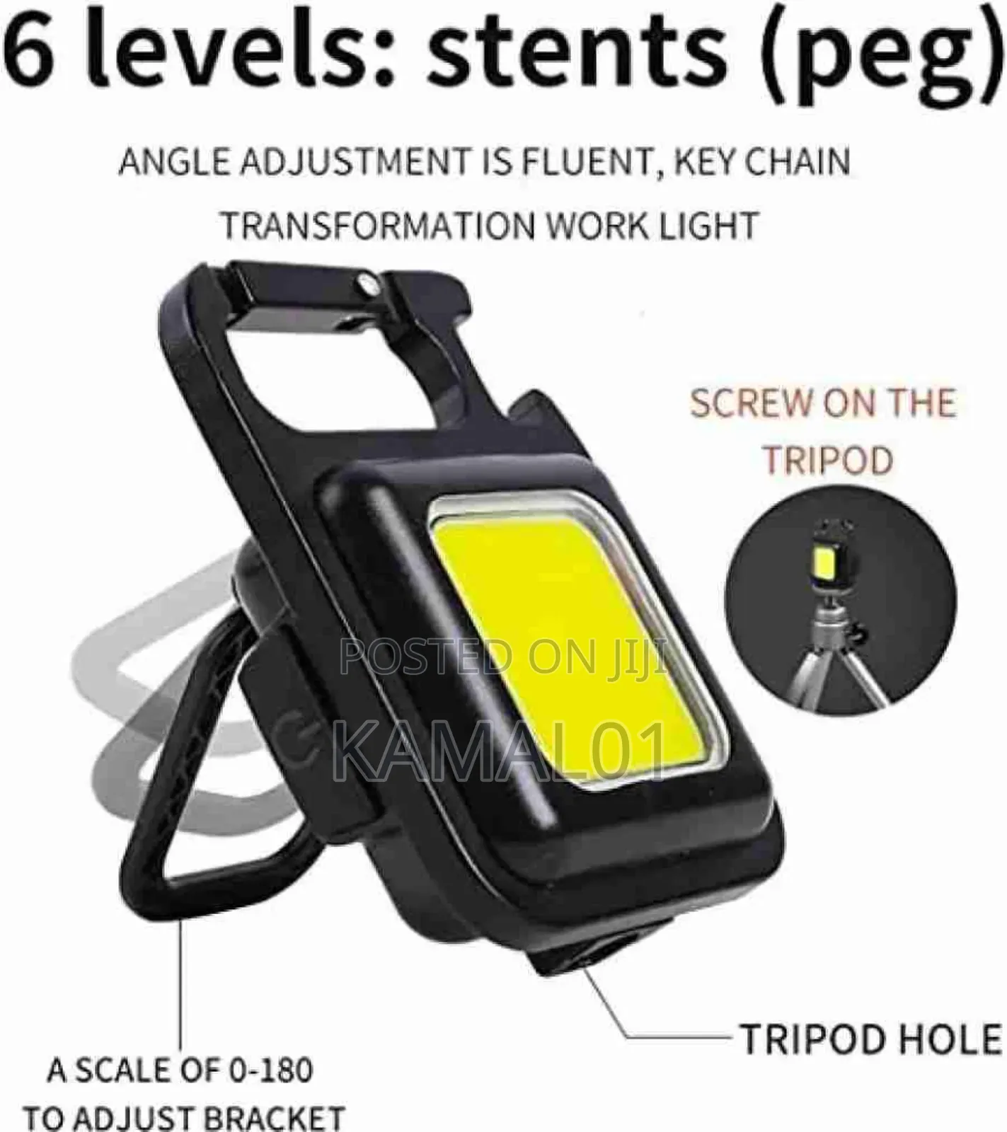 Mini Flashlight Keychain