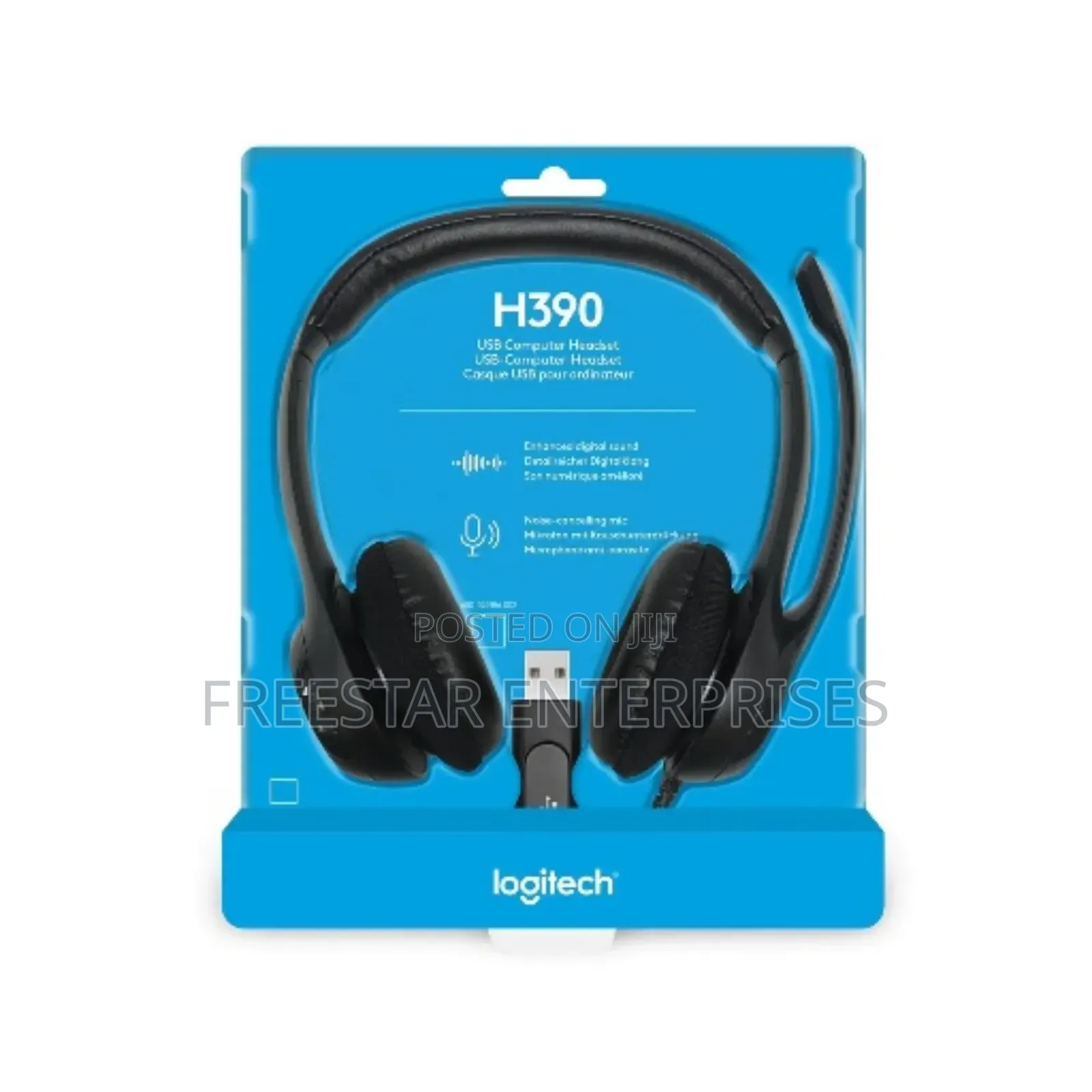 Logitech H390 Usb Headset. Logitech H390 Computer Headset.