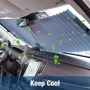 Car Curtain Protection Front Windshield Sun Visor
