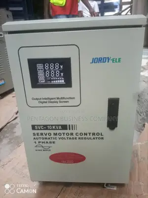 10kva 1phase Jordy-Ele Industrial Stabilizer Standing