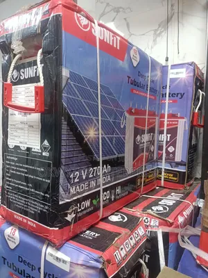 270ah 12V Sunfit Indian Tall Tubular Battery