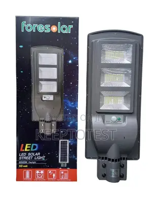 90watts Solar Street Light +Motion Detector All in One