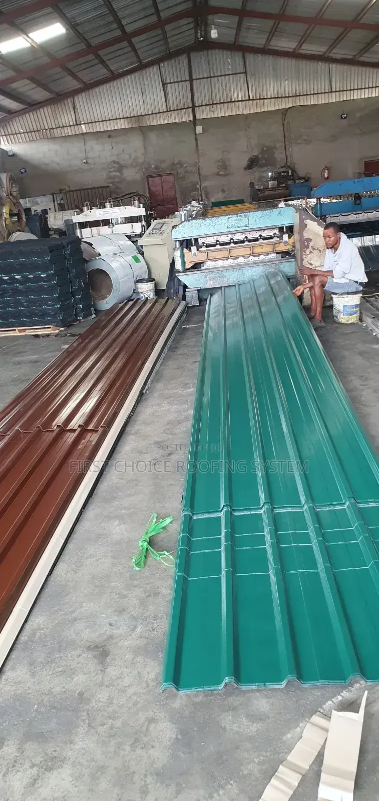 Oven Baked Aluminium Roofing Sheets