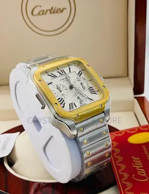 Cartier Quality Luxury Men Chain Wristwatch