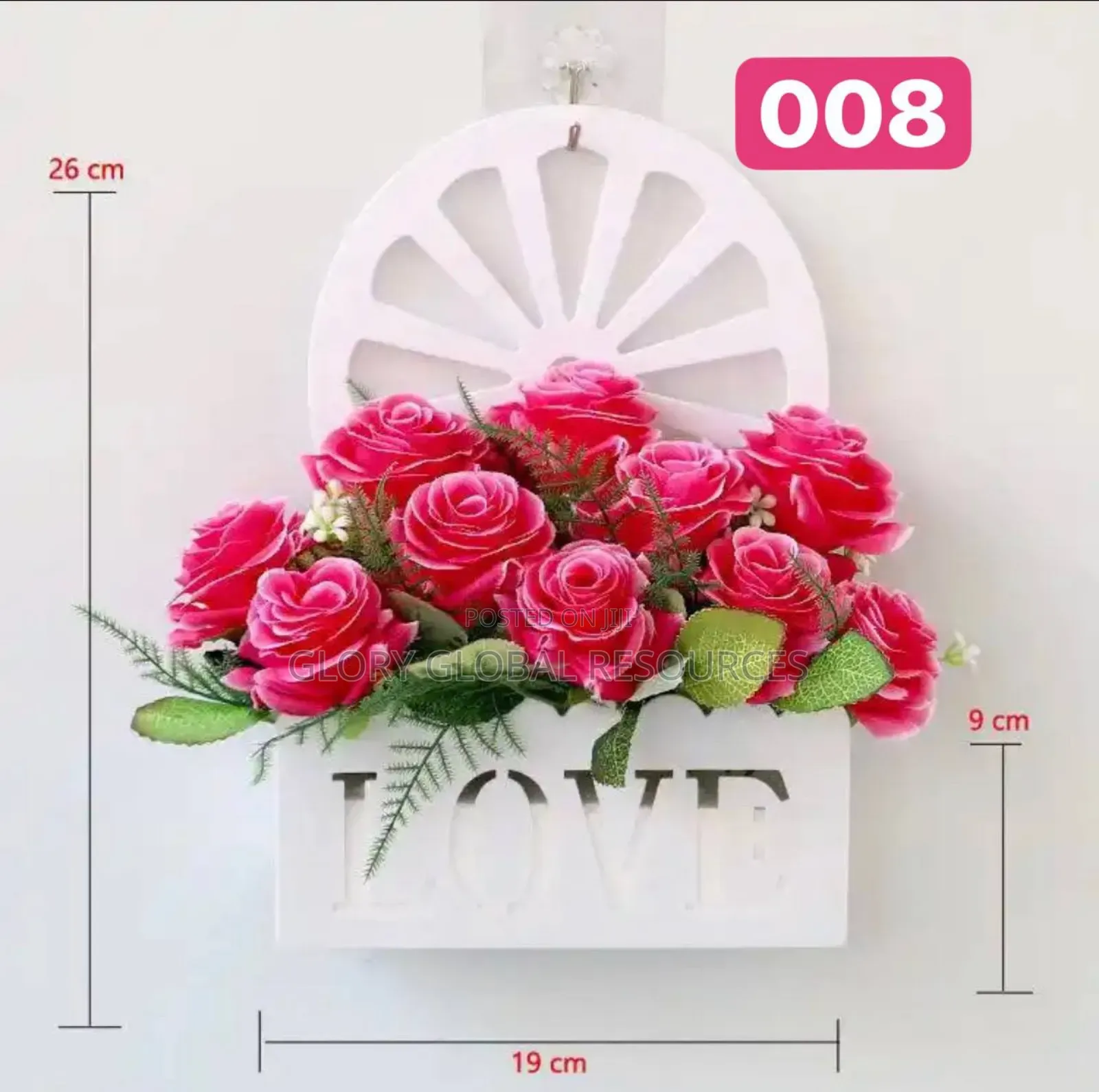 Love Design Wall Hanging Potted Plant (Without Hook Buy Hook