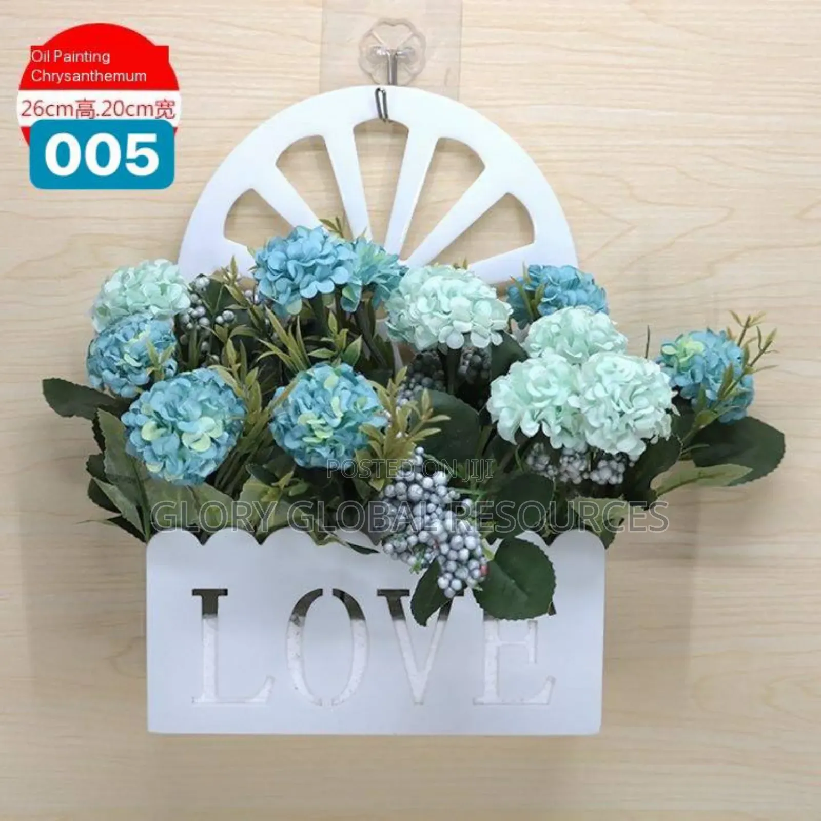 Love Design Wall Hanging Potted Plant (Without Hook Buy Hook