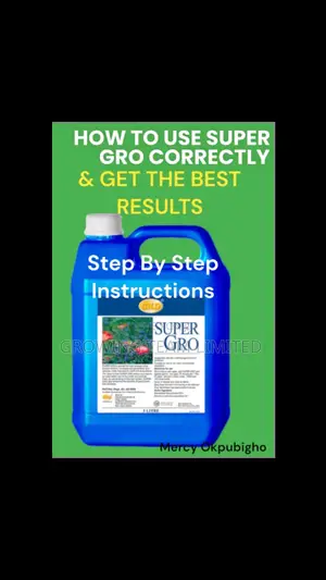 Super Gro Application | How to Use Supergro Correctly Ebook PDF
