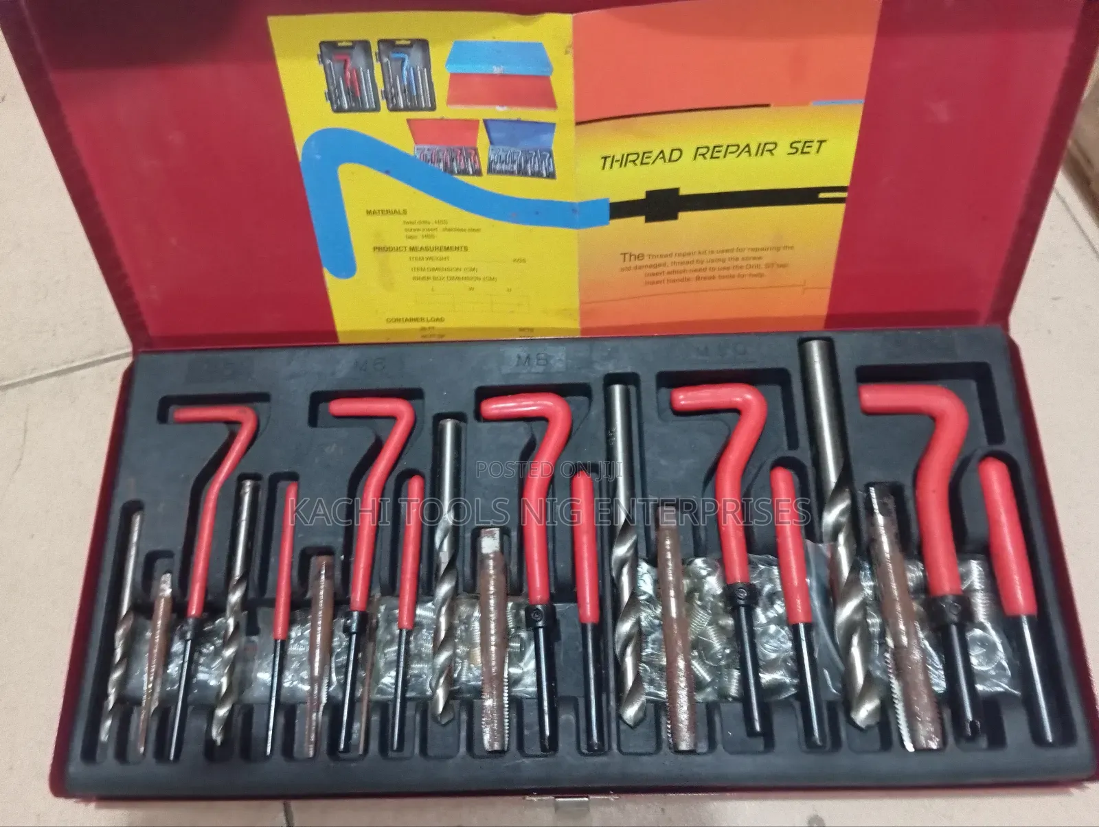 131pes Thread Repair Kit Set