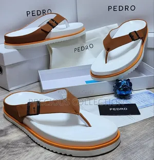 Photo - Men's Pedro Leather Luxury Slippers