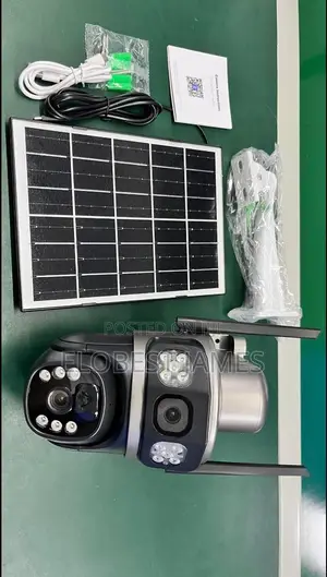 Smart Solar Threes Screen Camera 4G Outdoor/Indoor Solar